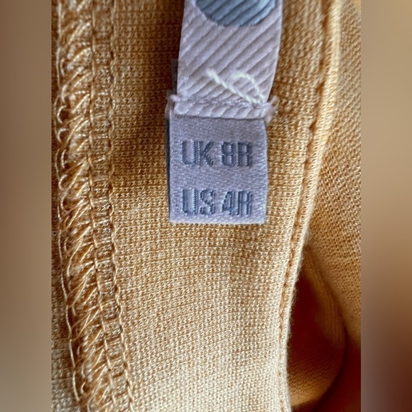 Boden Yellow Circle Shape Detail Sheath Dress, size 4R - Picture 11 of 15